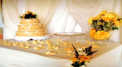 Svatební přání - slavnostní tabule